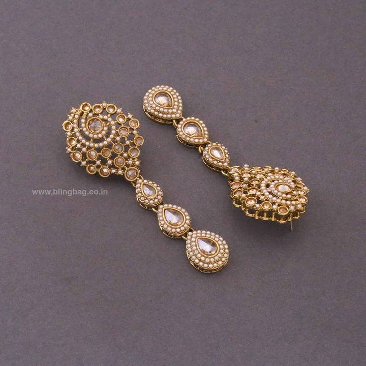 Golden Sajni Danglers