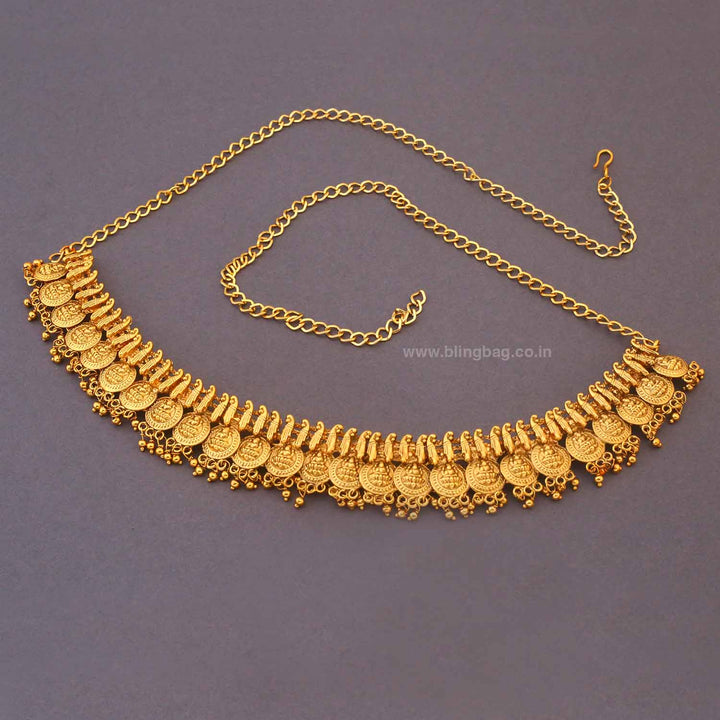 Golden Sati Temple Waist Belt