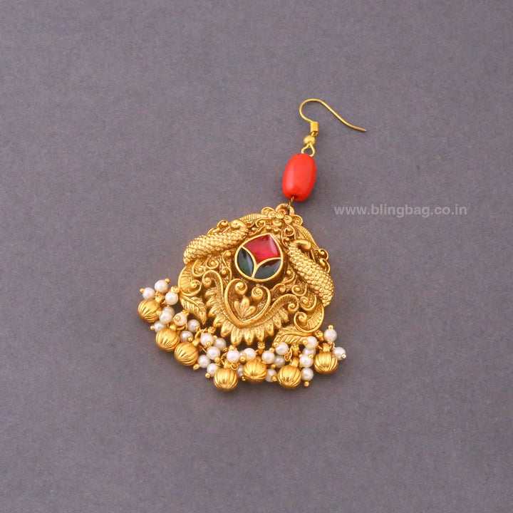 Golden Sharina Maang Tikka