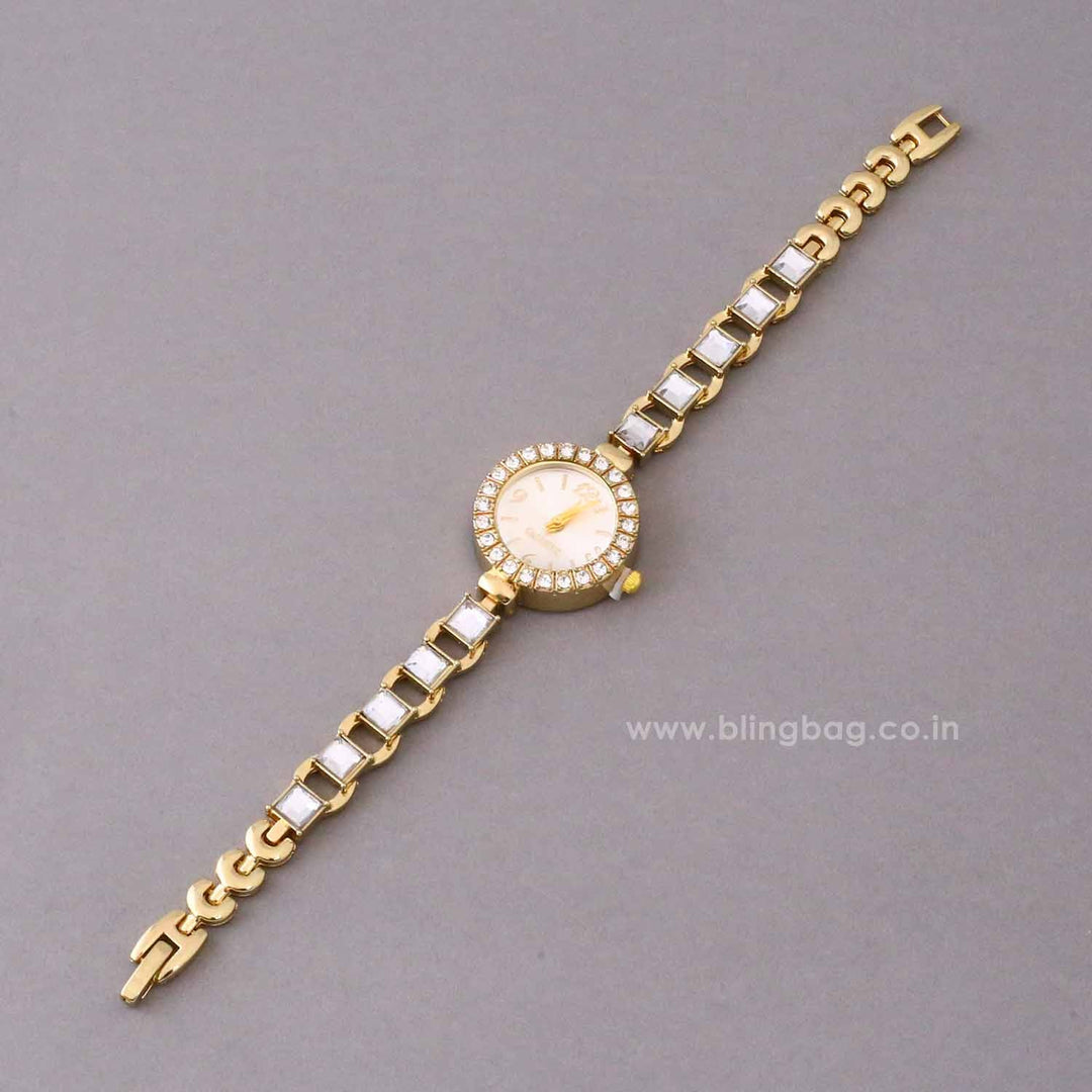 Golden  Shriya Bracelet Watch