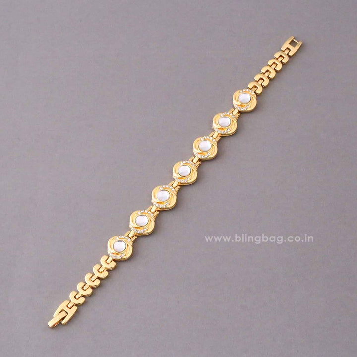 Golden  Yashvi Bracelet Watch