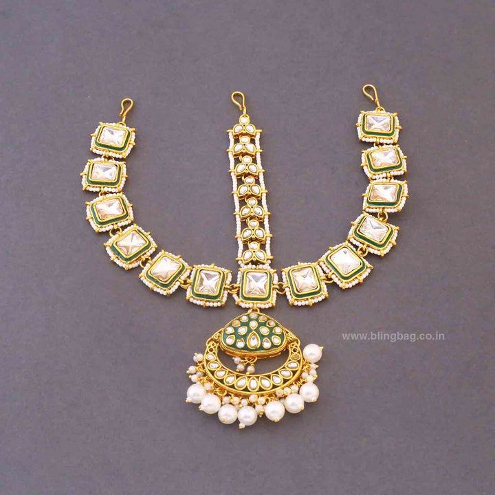 Ivory Amruti Kundan Bridal Jewellery Set