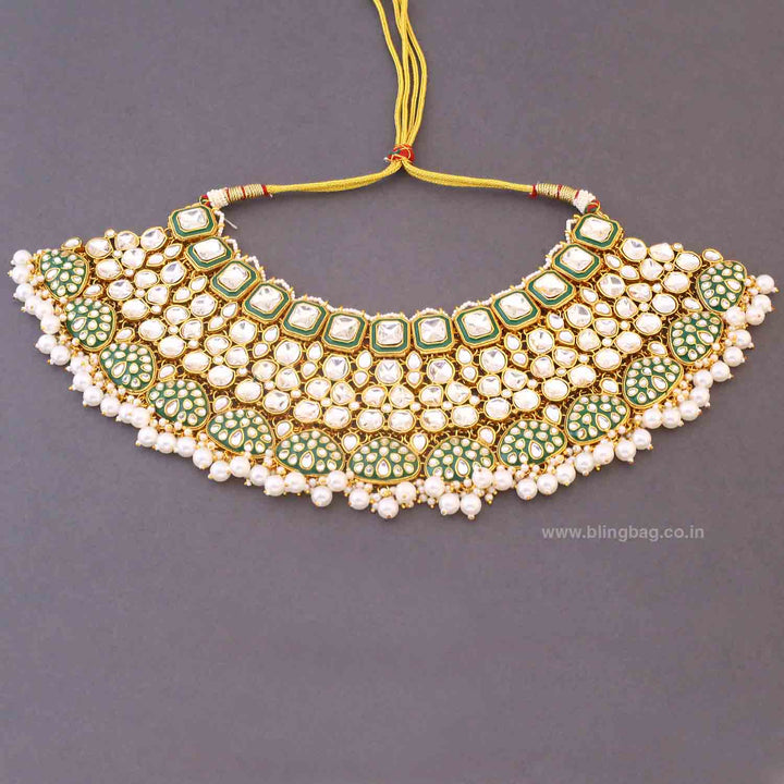 Ivory Amruti Kundan Bridal Jewellery Set