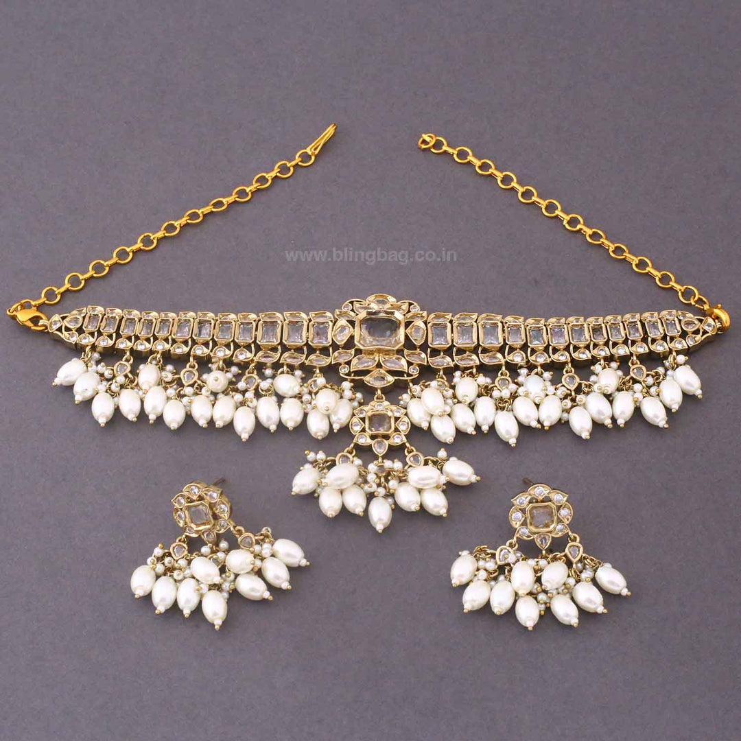 Ivory Elarine Victorian Jewellery Set - New Arrival