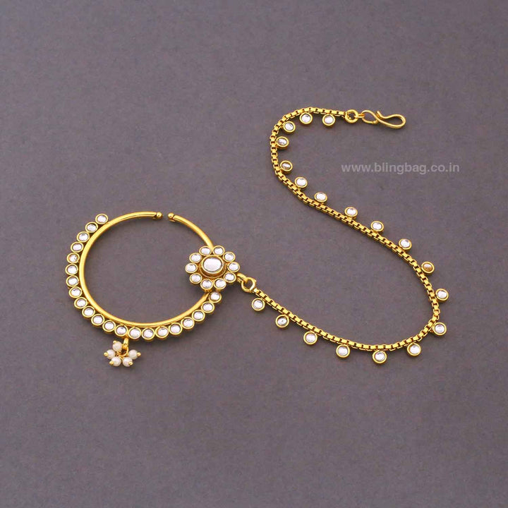 Ivory Kshirja Kundan Bridal Jewellery Set