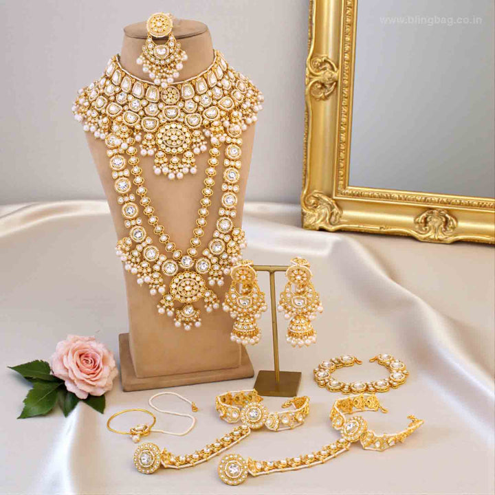Ivory Nitia Bridal Jewellery Set