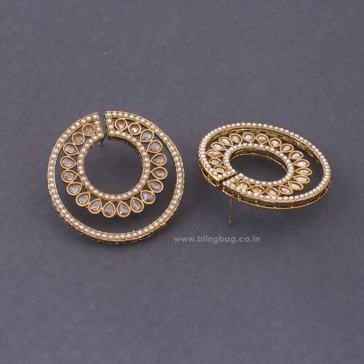 Ivory Palomi Studs