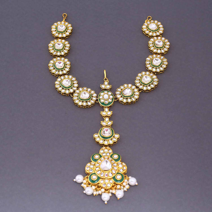 Ivory Parijat Bridal Jewellery Set