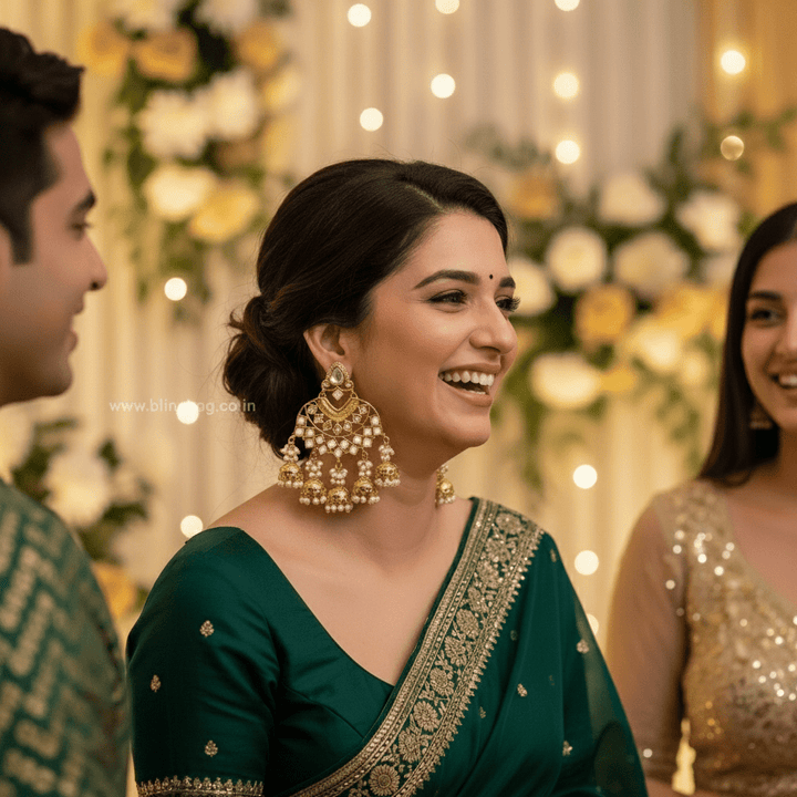 Ivory Phalguni Jhumkis