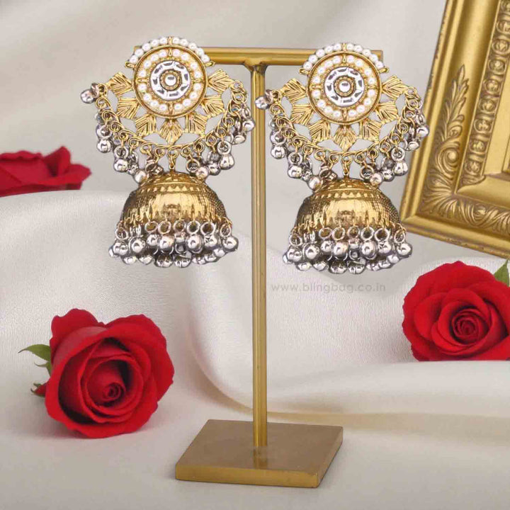 Ivory Ratna Jhumkis