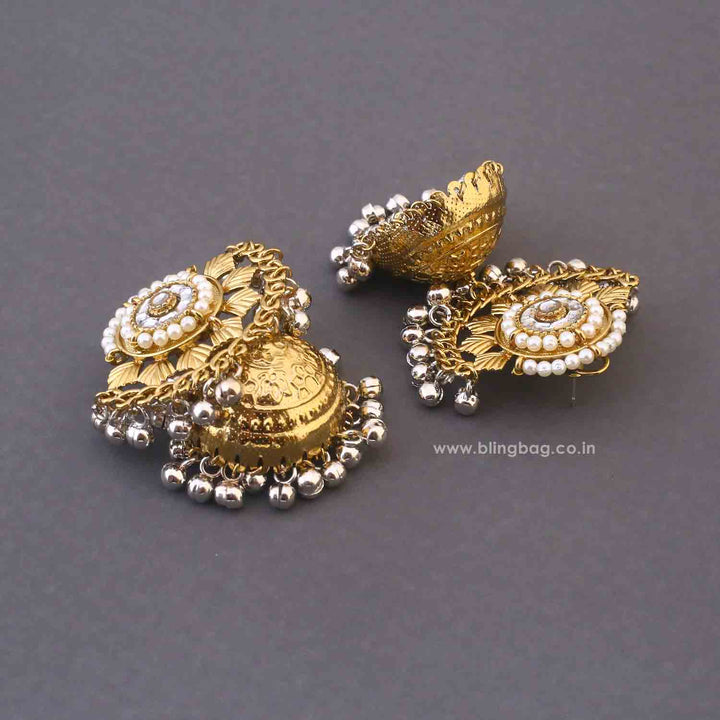 Ivory Ratna Jhumkis