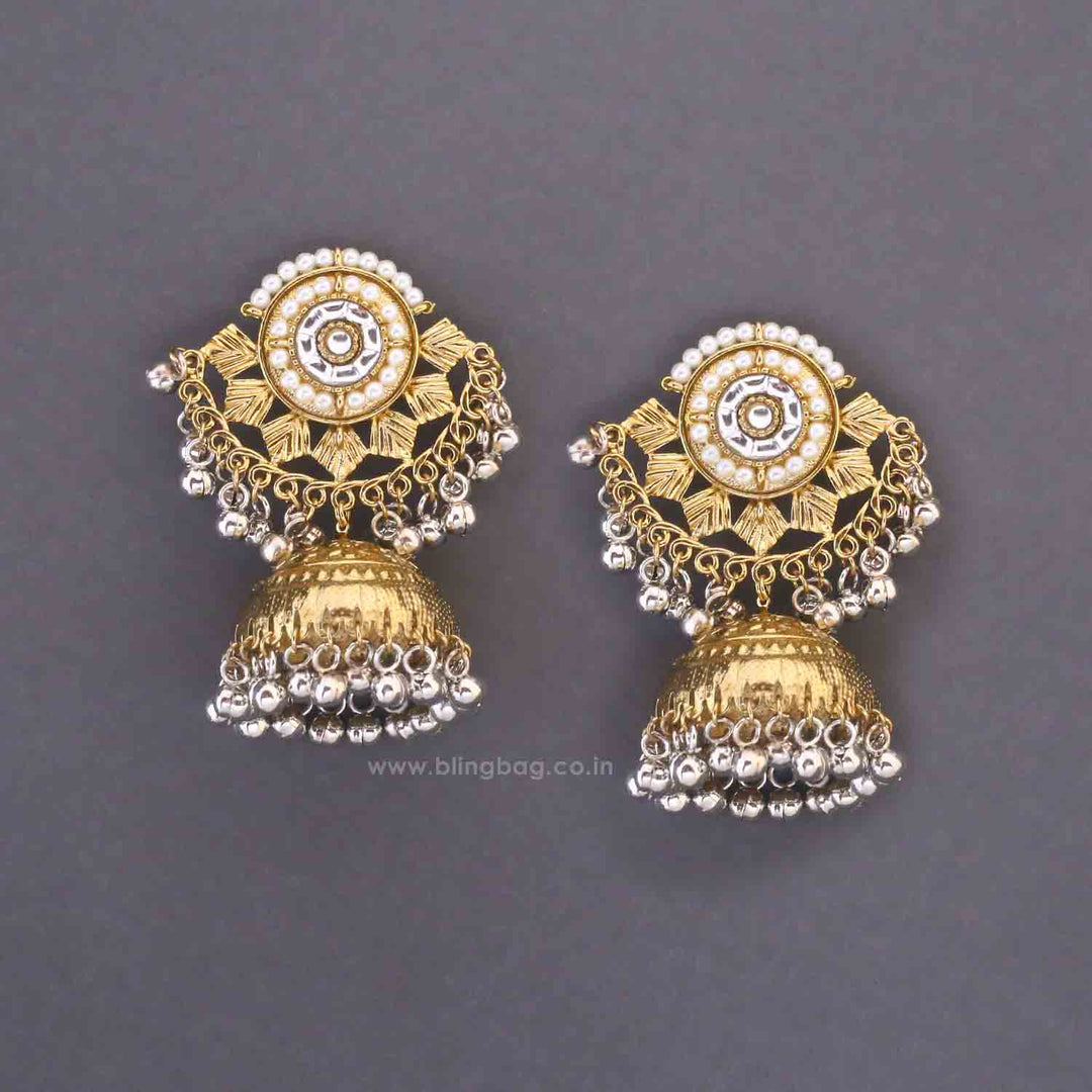 Ivory Ratna Jhumkis