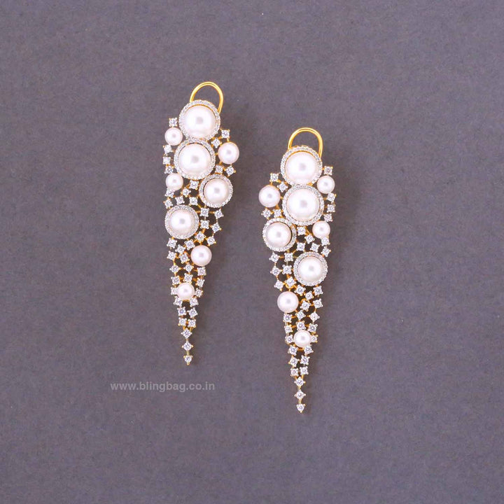 Ivory Selac Zirconia Danglers