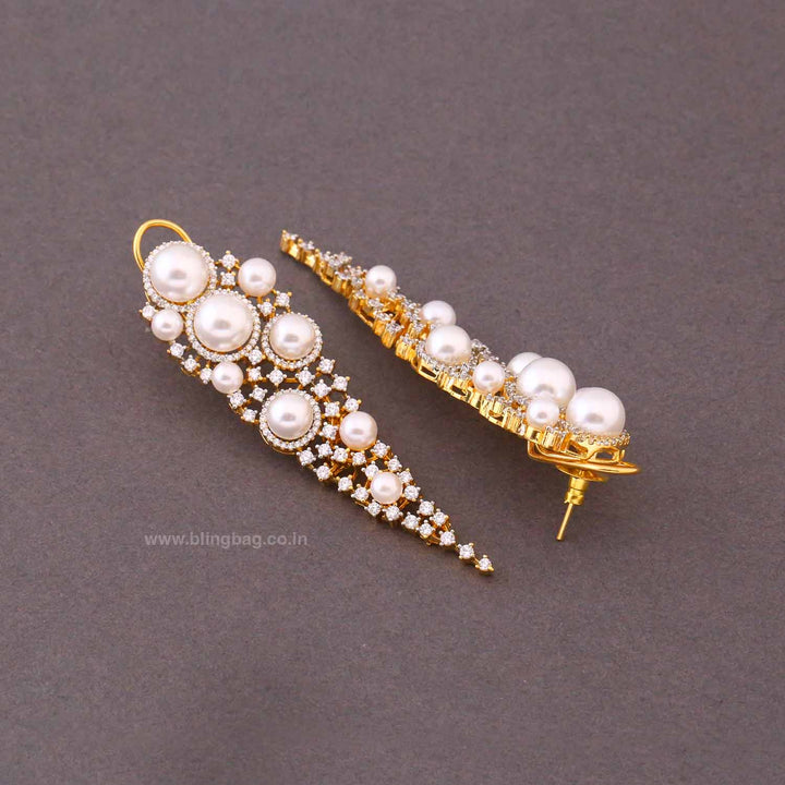 Ivory Selac Zirconia Danglers