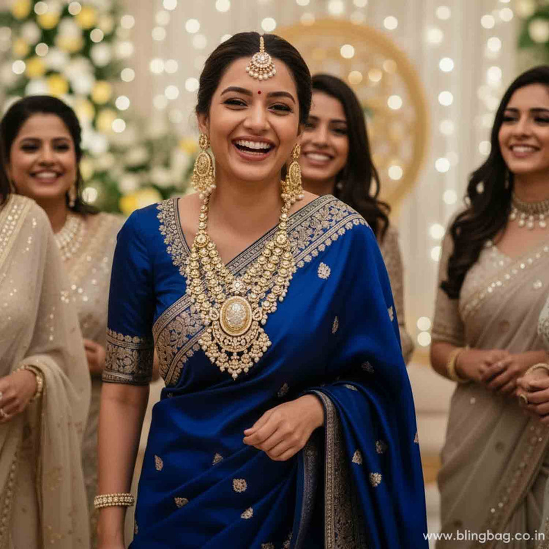Ivory Sujata Kundan Jewellery Set
