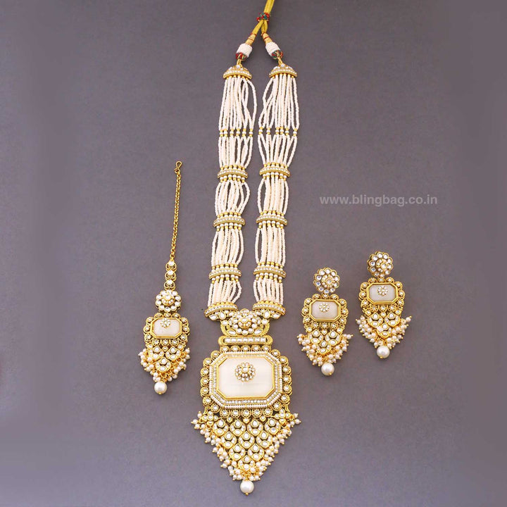 Ivory Suruchi Kundan Jewellery Set