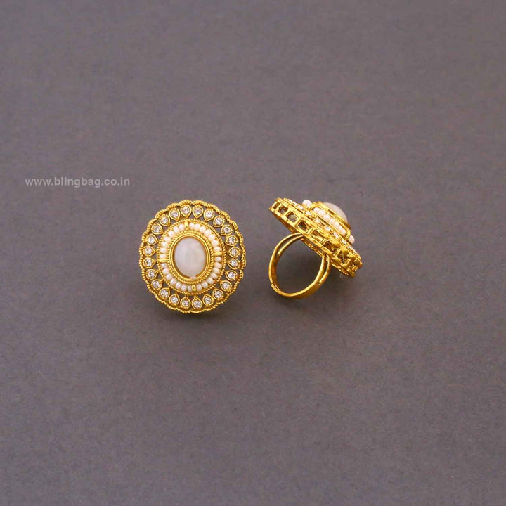 Ivory Vrishaliya Bridal Jewellery Set