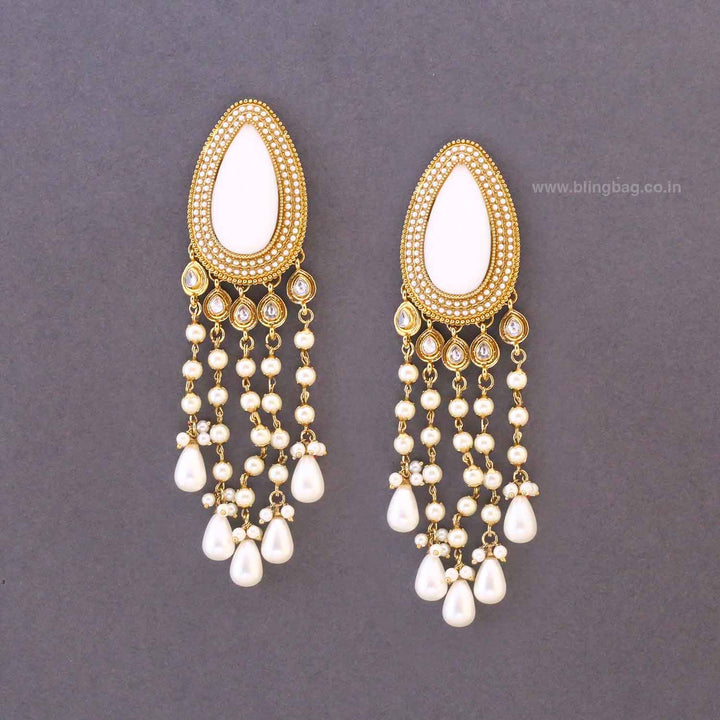 Ivory Zalak Tassels