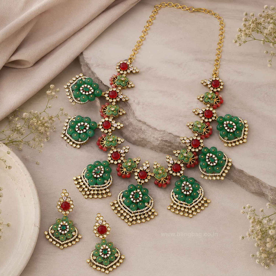Jade Aurelia Victorian Jewellery Set - New Arrival