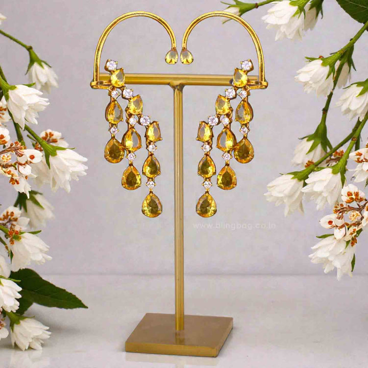 Lemon Aksa Victorian Cuff Earrings