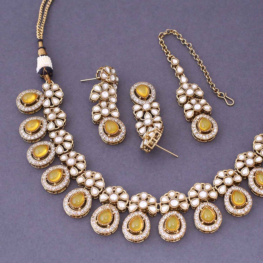 lemon Darcey Victorian Jewellery Set- New Arrival