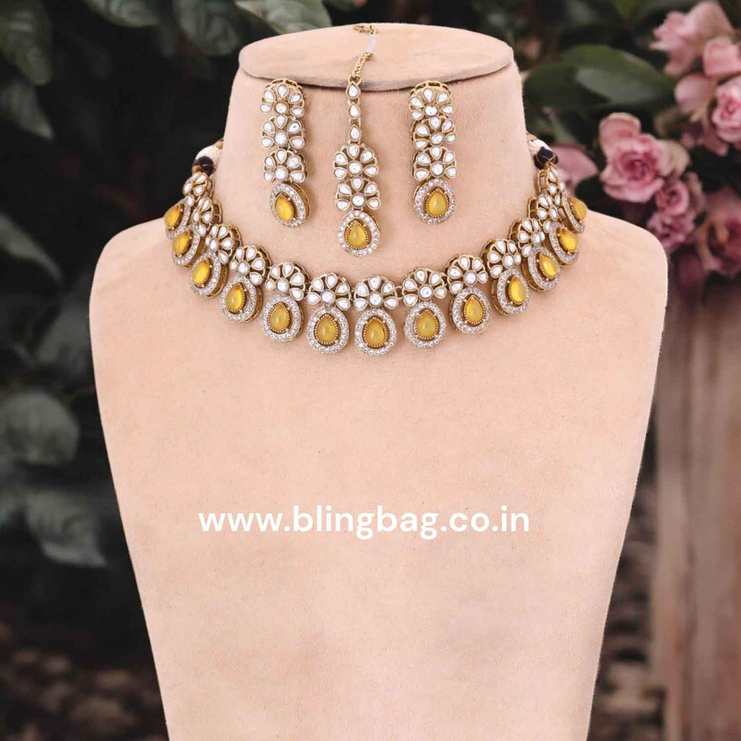 lemon Darcey Victorian Jewellery Set- New Arrival