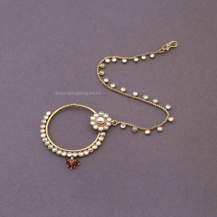Maroon Sneha Bridal Jewellery Set