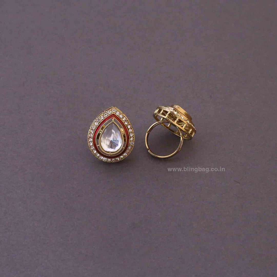 Maroon Yajna Bridal Jewellery Set
