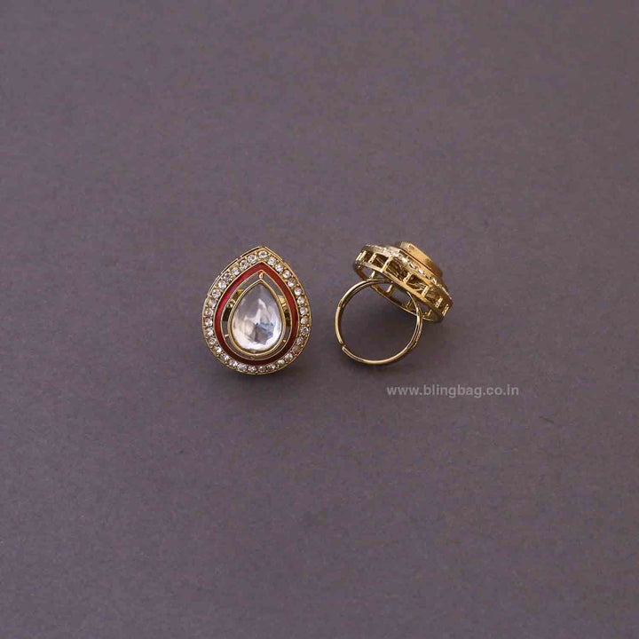 Maroon Yajna Bridal Jewellery Set