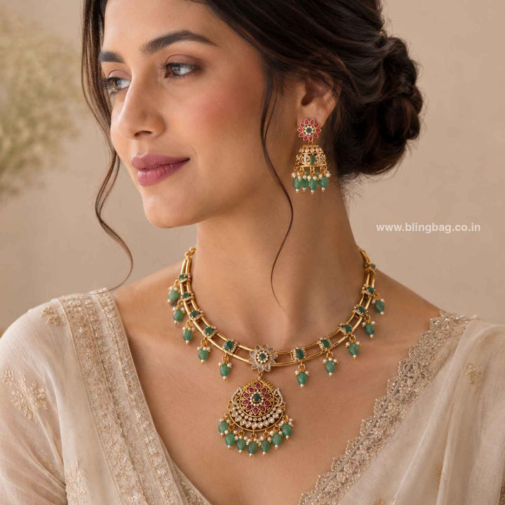 Mint Aurisse Hasli Victorian Jewellery Set - New Arrival