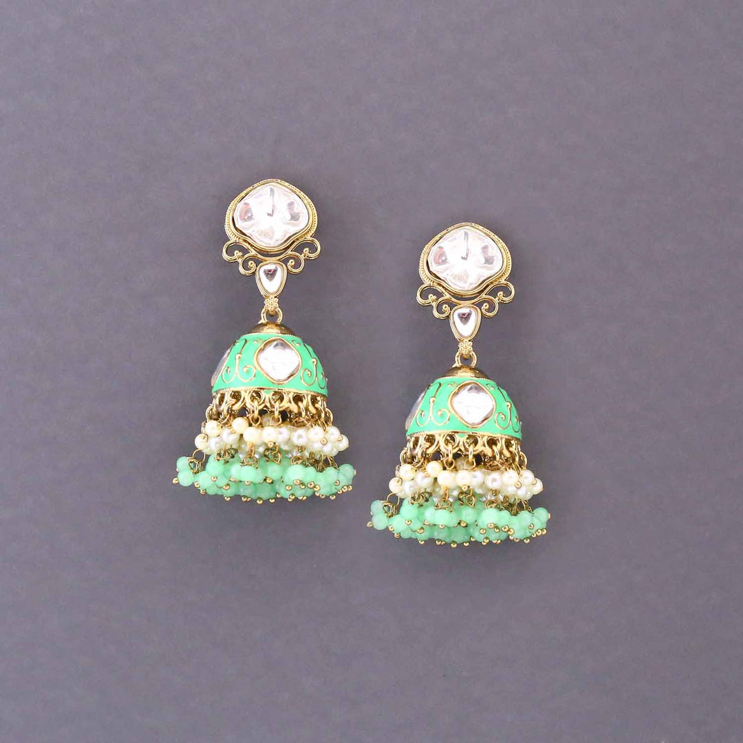 Mint Taruni Jhumkis