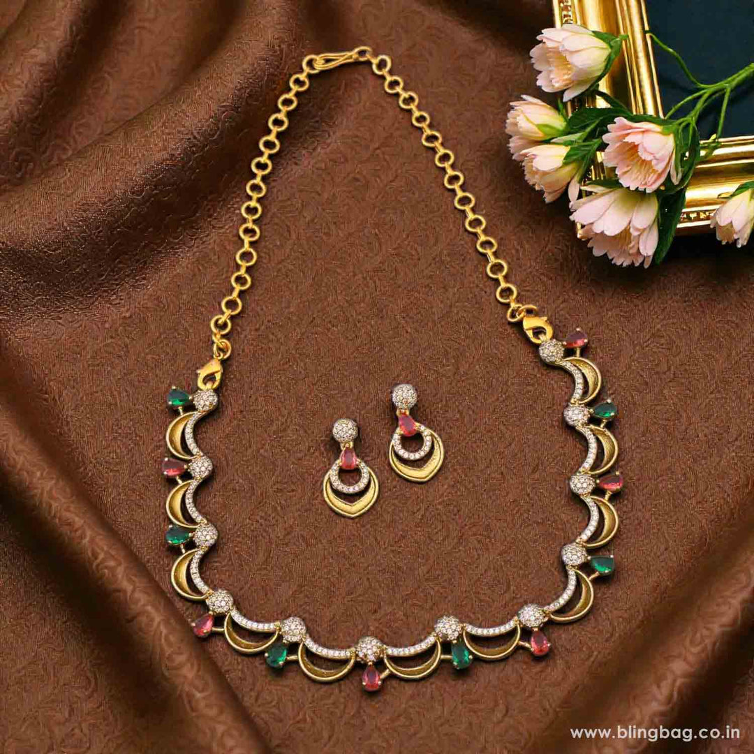 Multicolor Adelisse Victorian Jewellery Set - New Arrival