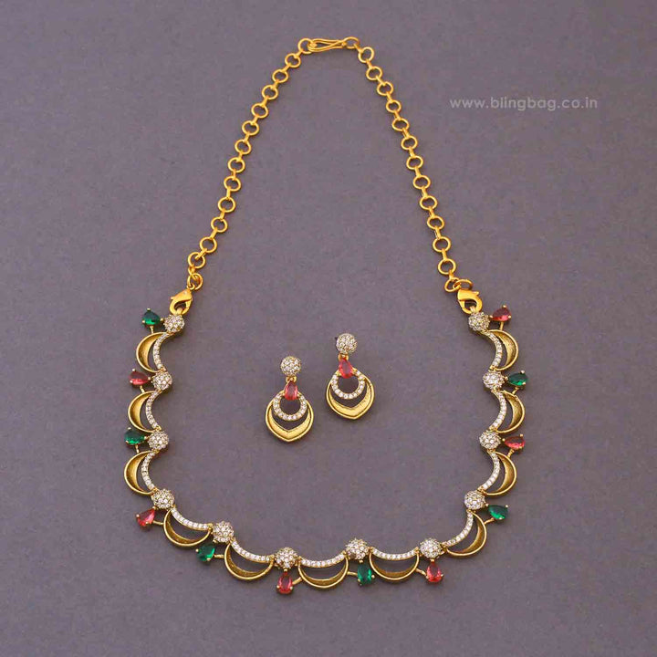 Multicolor Adelisse Victorian Jewellery Set - New Arrival