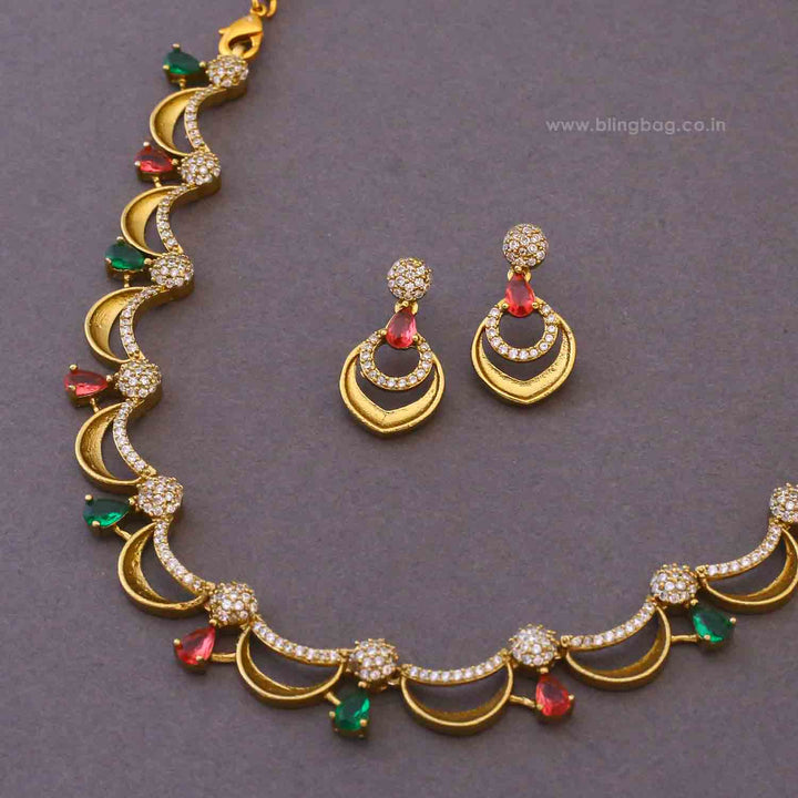 Multicolor Adelisse Victorian Jewellery Set - New Arrival