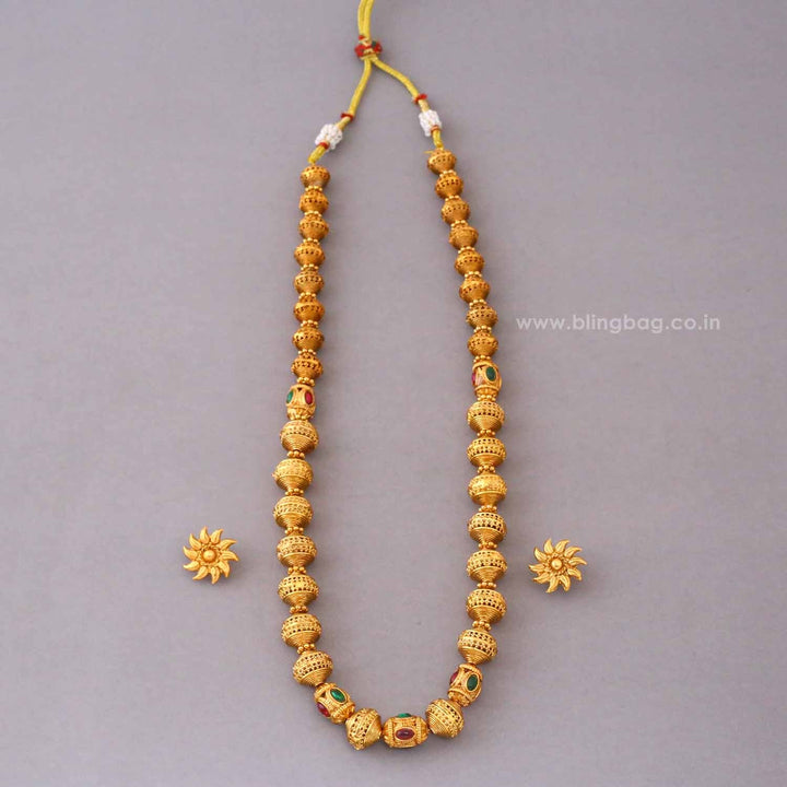 Multicolor Anagha Antique Jewellery Set- New Arrival
