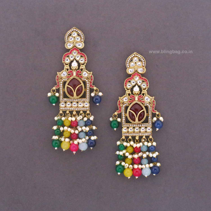 Multicolor Anikaa Danglers