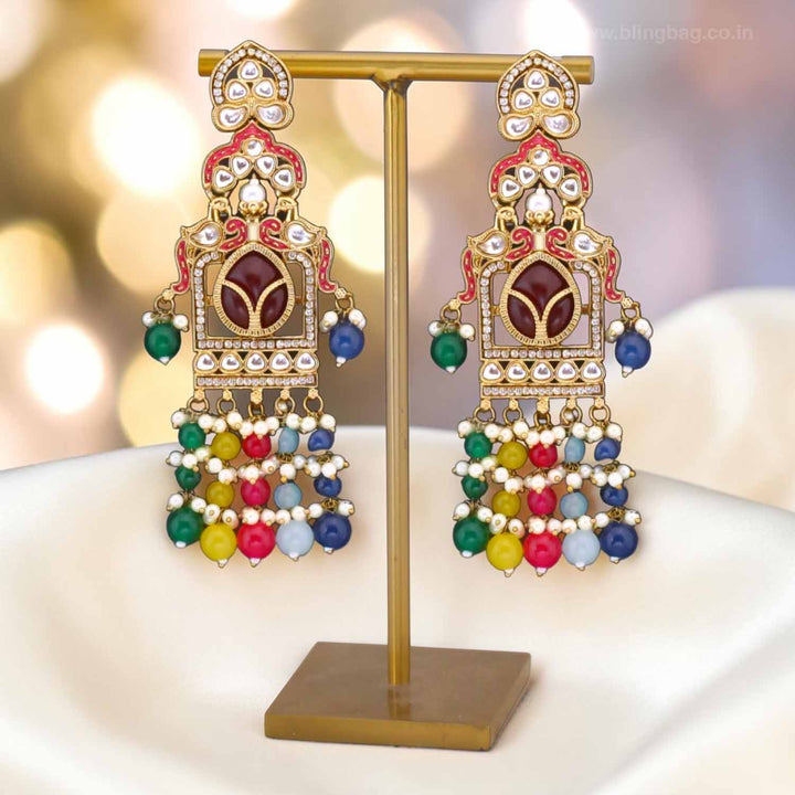 Multicolor Anikaa Danglers