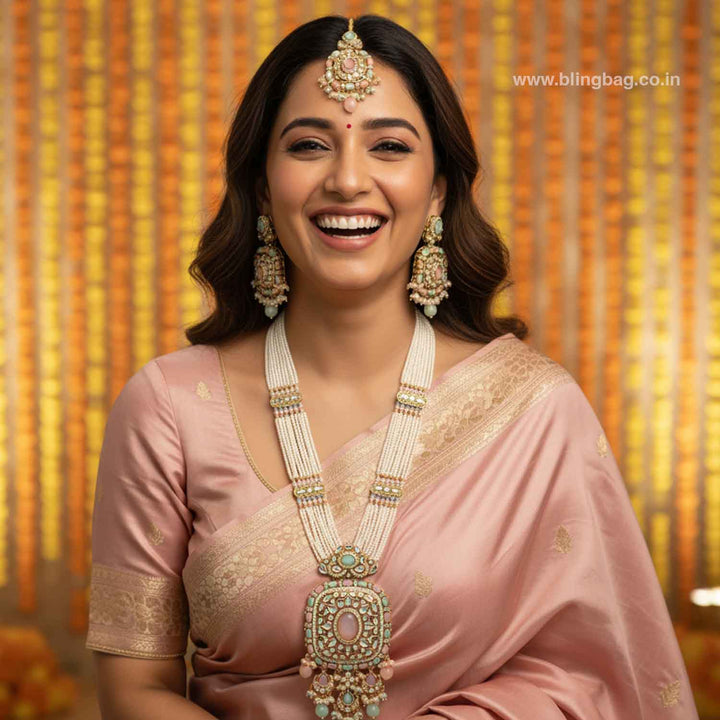 Multicolor Aniyaa Kundan Jewellery Set