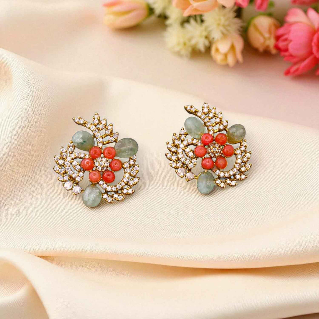 Multicolor Anjana Victorian Studs