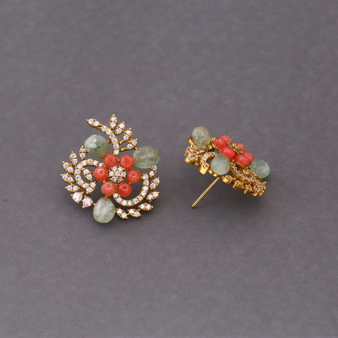 Multicolor Anjana Victorian Studs