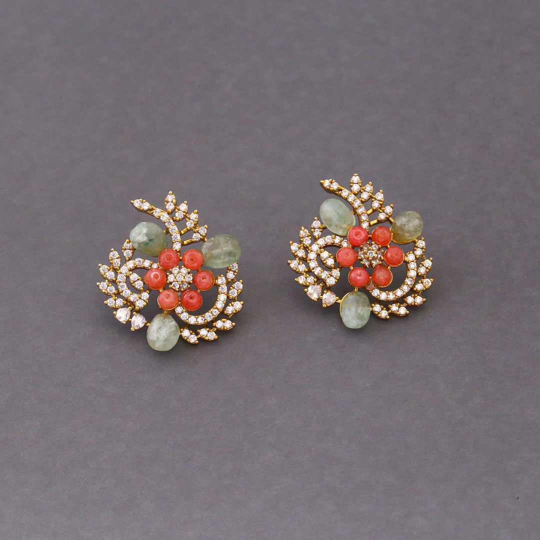 Multicolor Anjana Victorian Studs