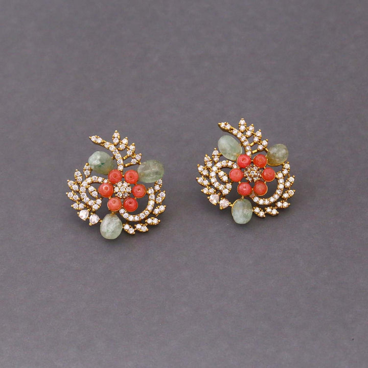 Multicolor Anjana Victorian Studs