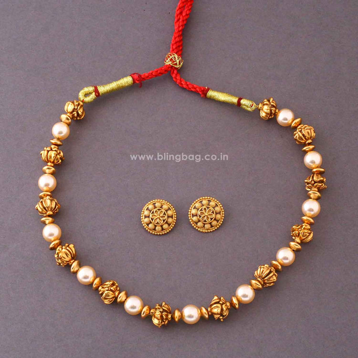 Multicolor Arpitaara Antique Jewellery Set- New Arrival