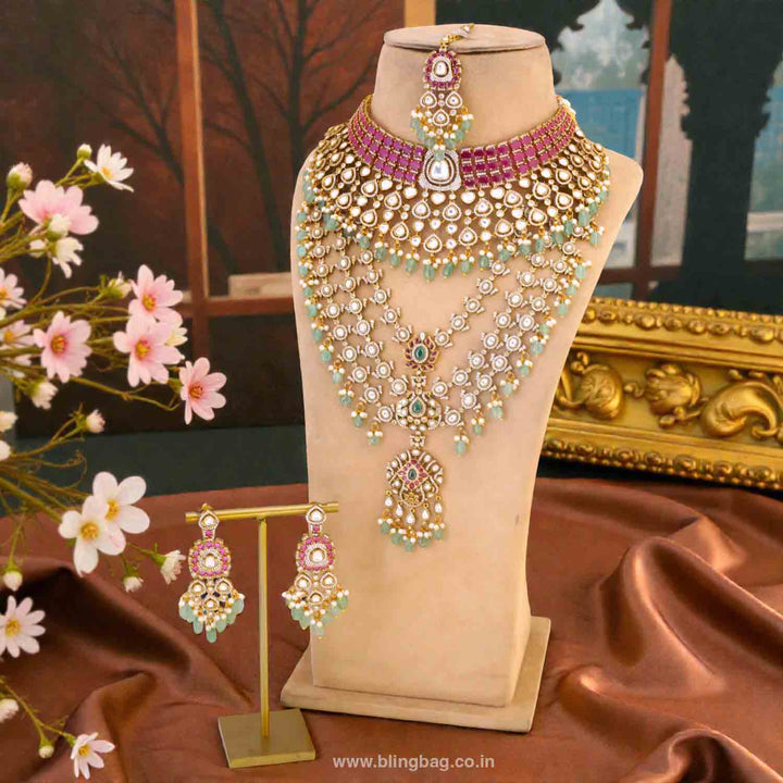 Multicolor AuriFloris Bridal Jewellery Set