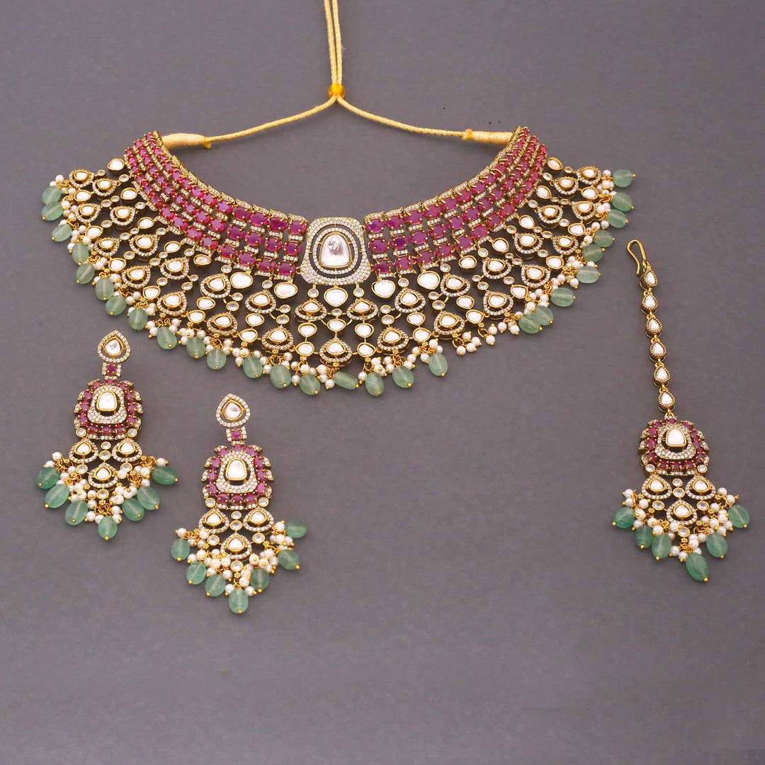 Multicolor AuriFloris Bridal Jewellery Set