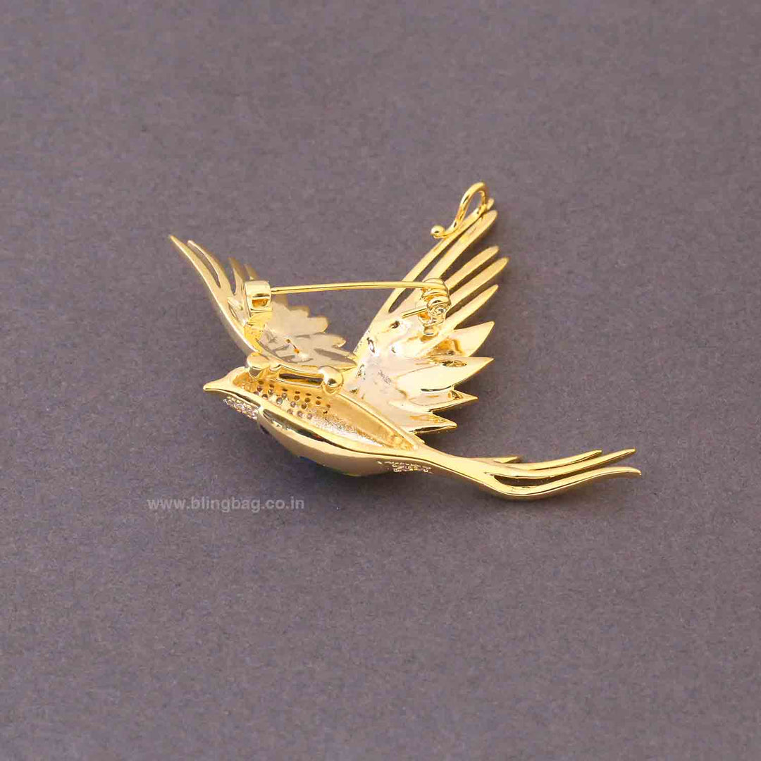 Multicolor Aviary Brooch