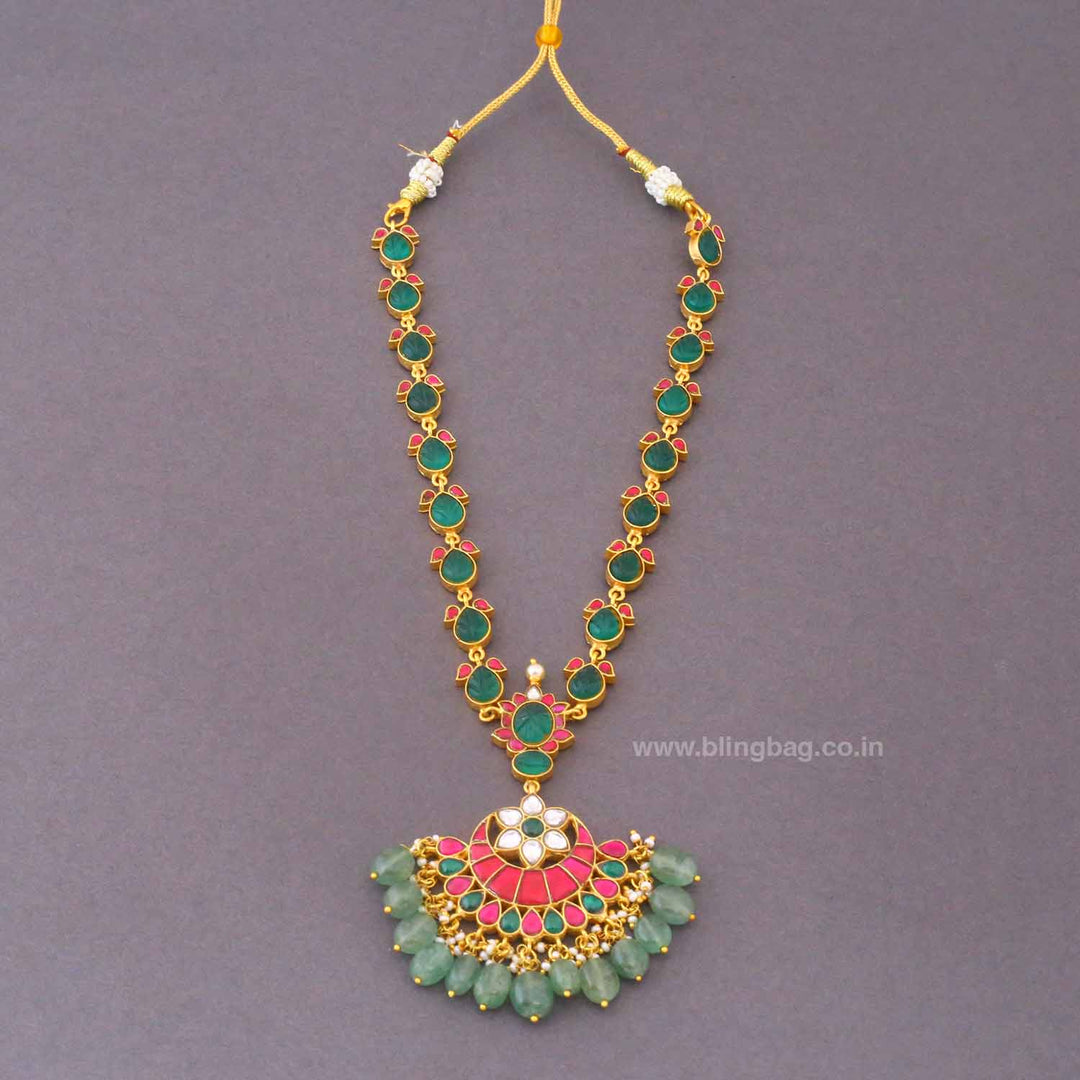 Multicolor Avniita Jadau Jewellery Set - New Arrival