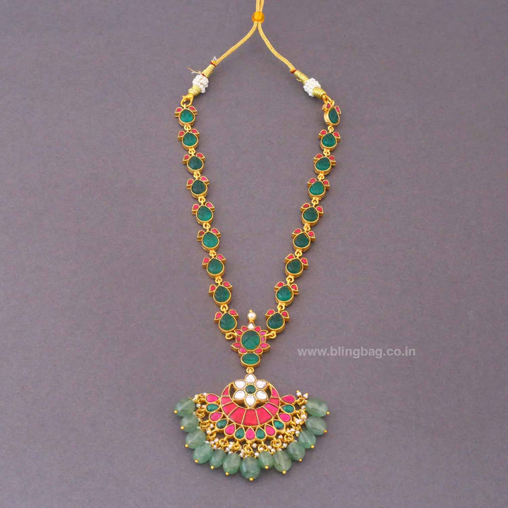 Multicolor Avniita Jadau Jewellery Set - New Arrival