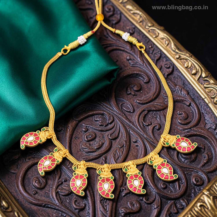 Multicolor Bhaktii Antique Jewellery Set- New Arrival