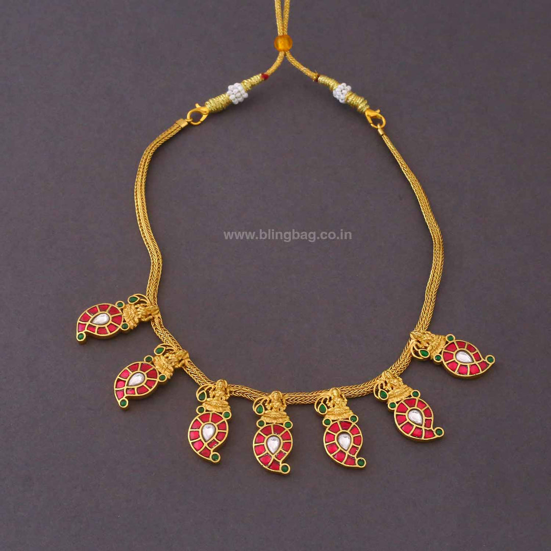 Multicolor Bhaktii Antique Jewellery Set- New Arrival
